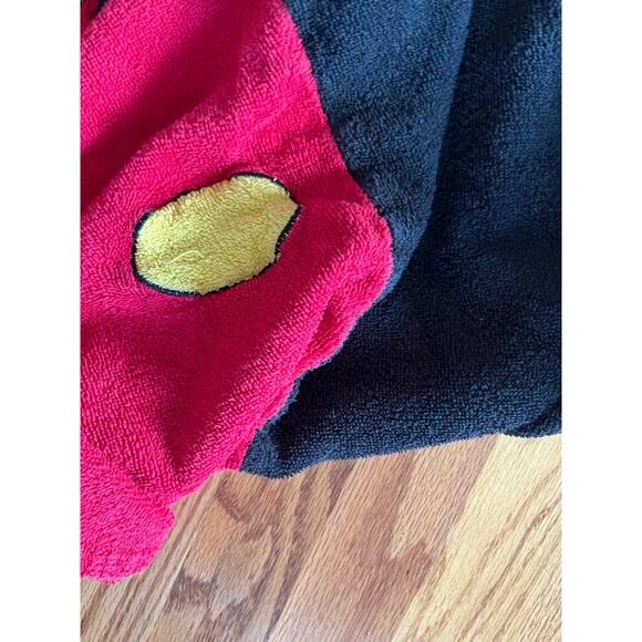 Mickey Mouse hooded bath towel Mickey head hood Excellent 44x24 - Picture 3 of 4